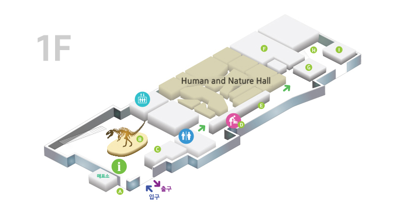 1F Human and Nature Hall