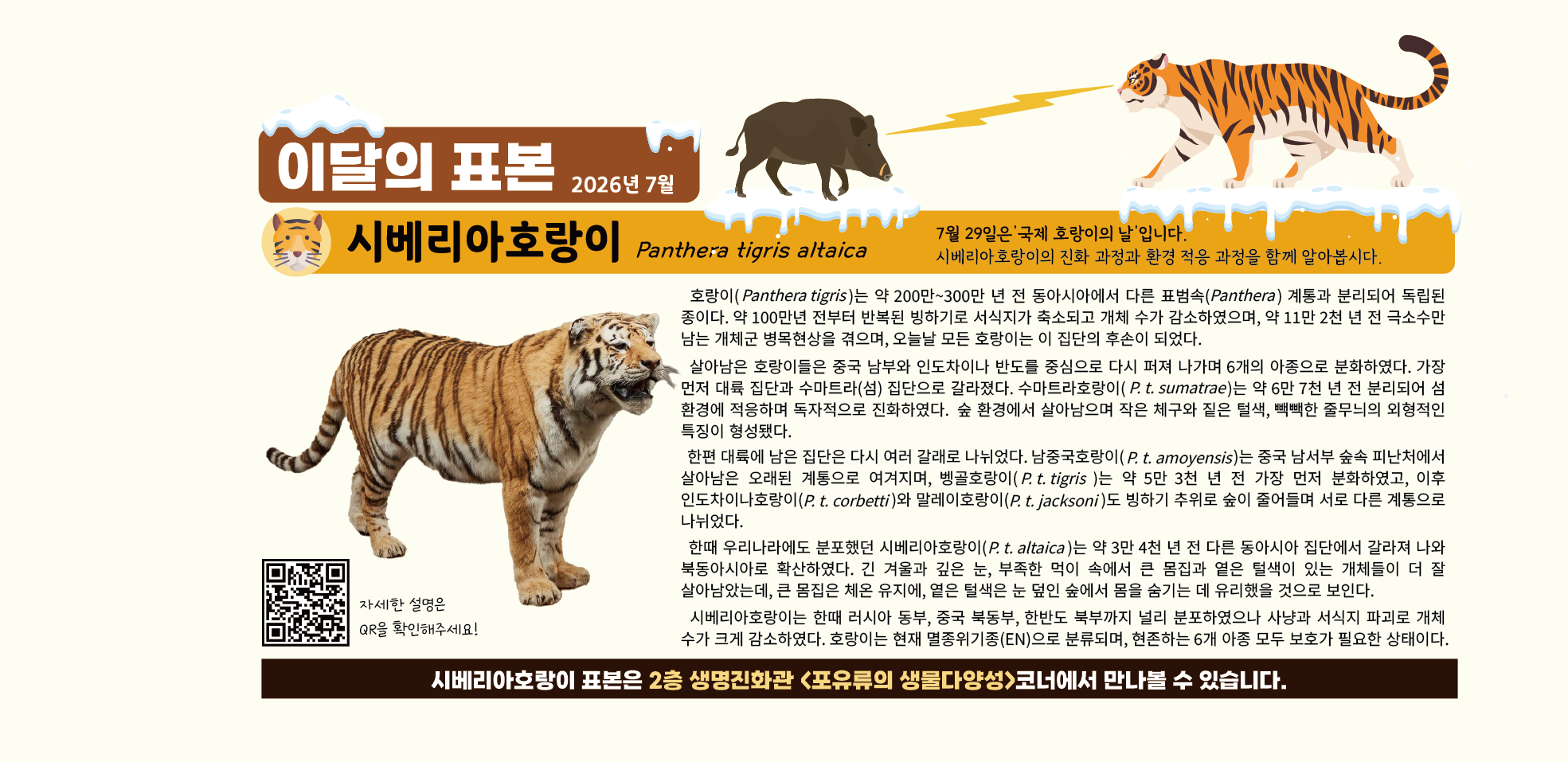 2026년 7월 이달의 표본